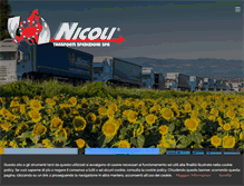 Tablet Screenshot of nicoligroup.com